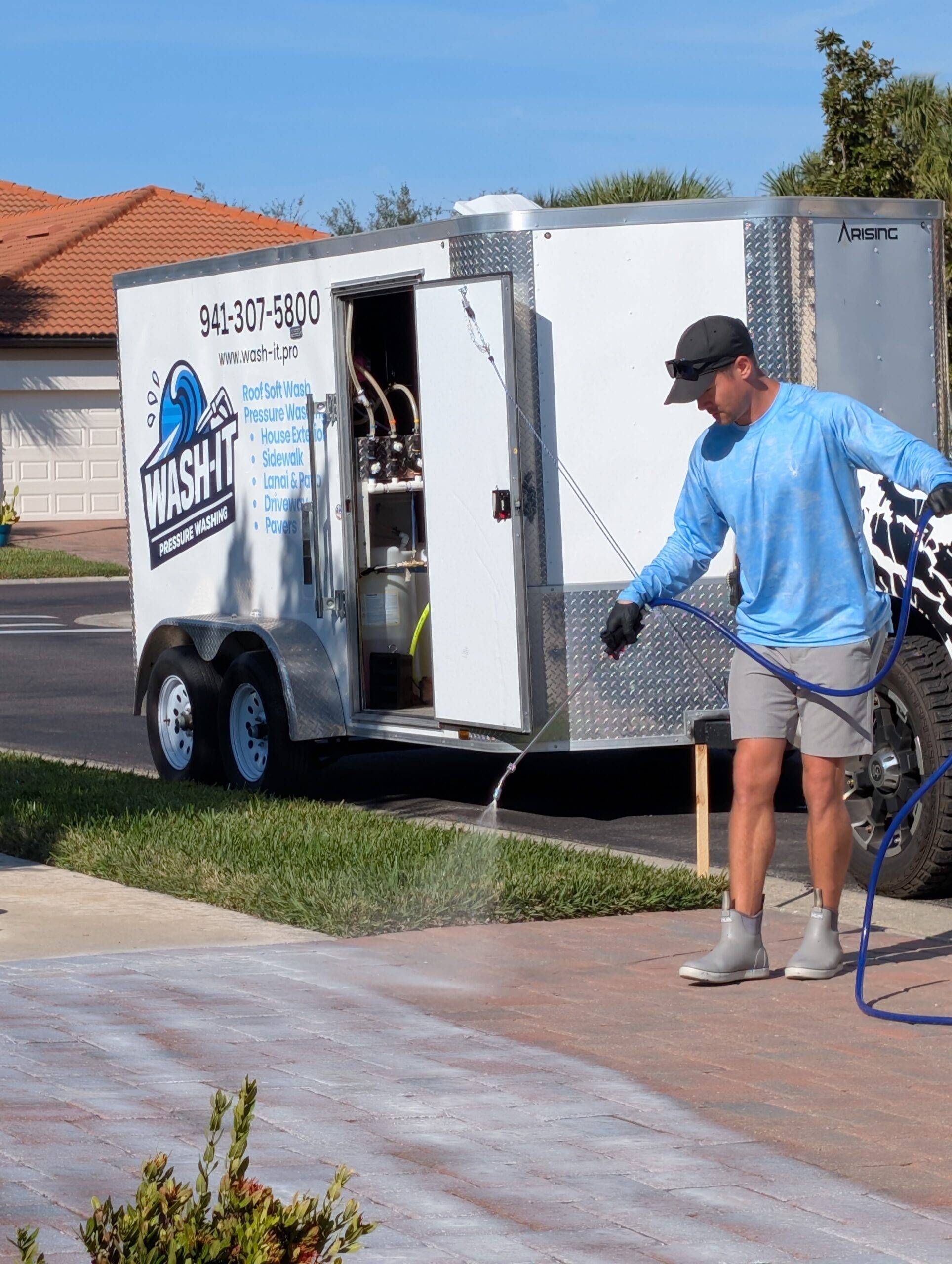 Wash-It | Professional Pressure Wash, Soft Wash, Sealing Services | Nokomis & Venice, FL